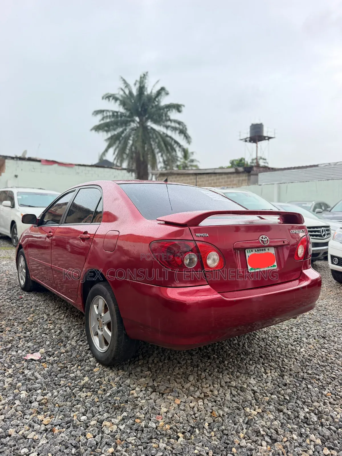 Toyota Corolla S 2006 Red
