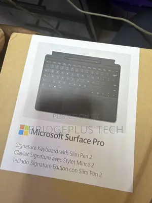 Microsoft Surface Pro Signature Keyboard Cover With Slim Pen 2 (Black)