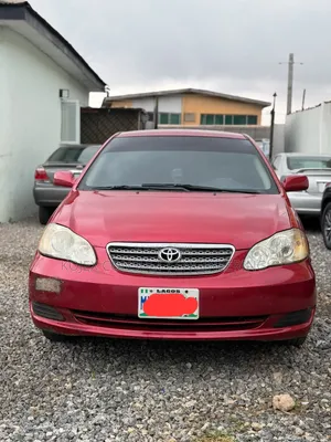 Toyota Corolla S 2006 Red