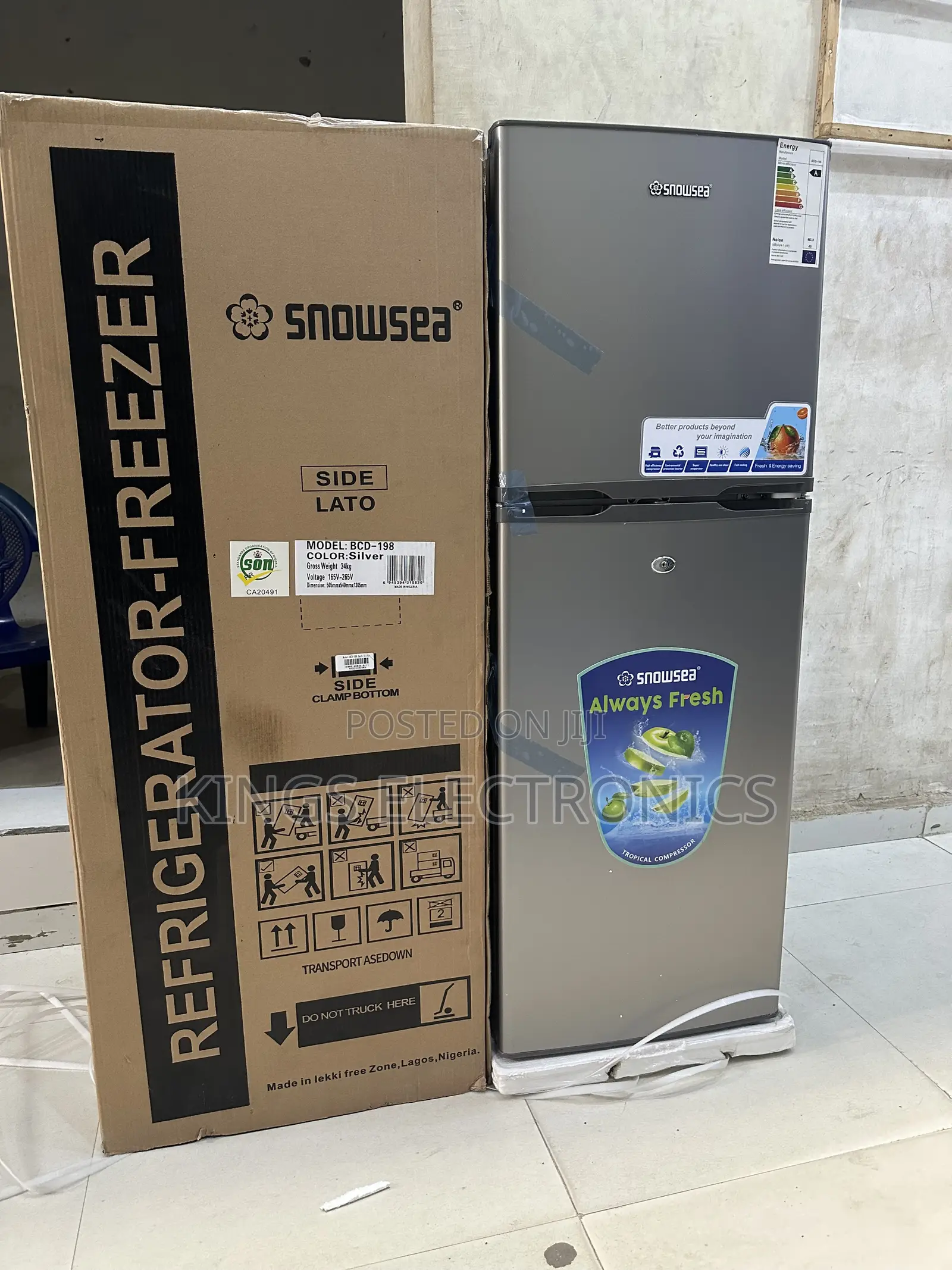 SNOWSEA Refrigerator