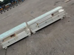 Imported Marble Adjustable TV Stand With Center Table