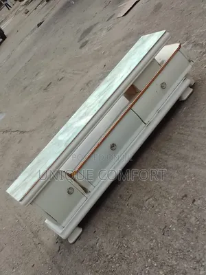 Imported Marble Adjustable TV Stand With Center Table