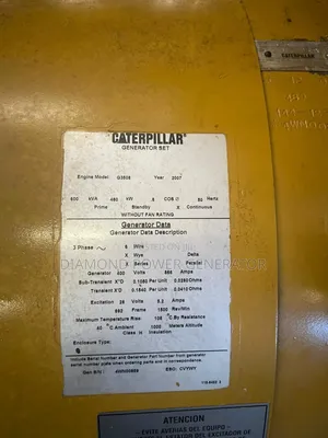 600kva Natural Gas Generator Foreign Use
