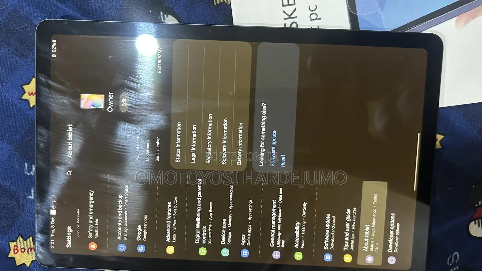 Samsung Galaxy Tab S6 Lite (2022) 64 GB Gray