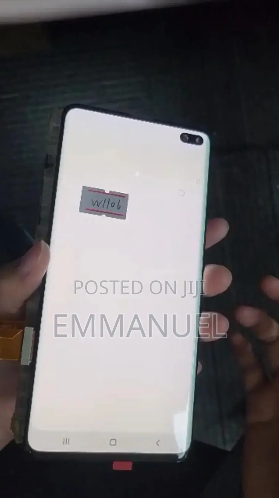 Samsung S10pluse Screen