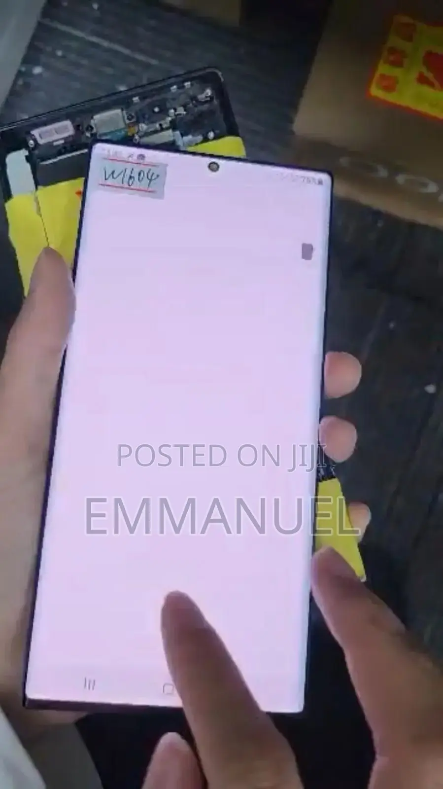 Samsung Note 20utra Screen