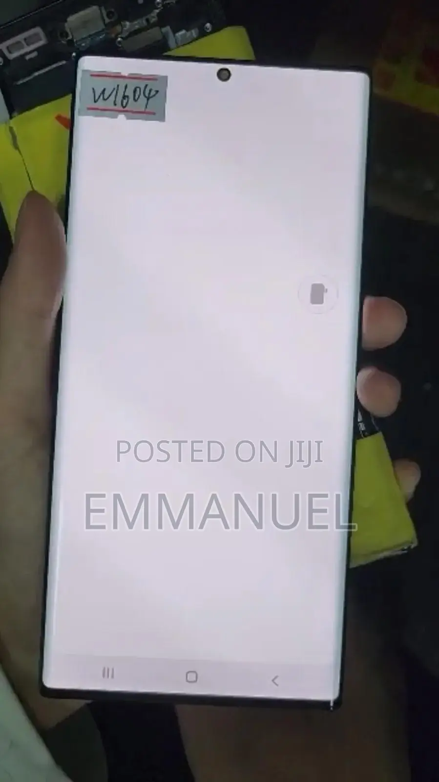 Samsung Note 20utra Screen