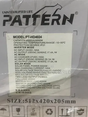 4kva Pattern 24v Hybrid Inverter
