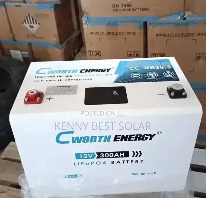 Cworth 3.84kwh 12 Volts 300Ah