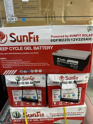 220Ah 12V Sunfit Dry Cell Battery