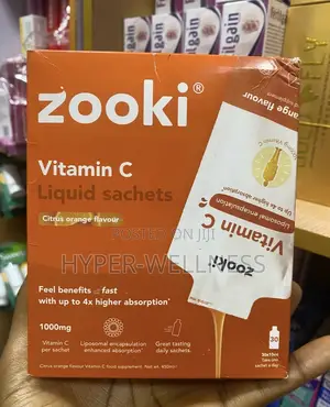 Zooki Vitamin C Liquid X 30 Satchets