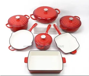JADE Healthy Living Cast Iron Dutch Oven Cookware