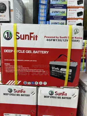 130Ah 12v Sunfit Dry Cell Battery