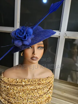 Classy Blue Fascinator