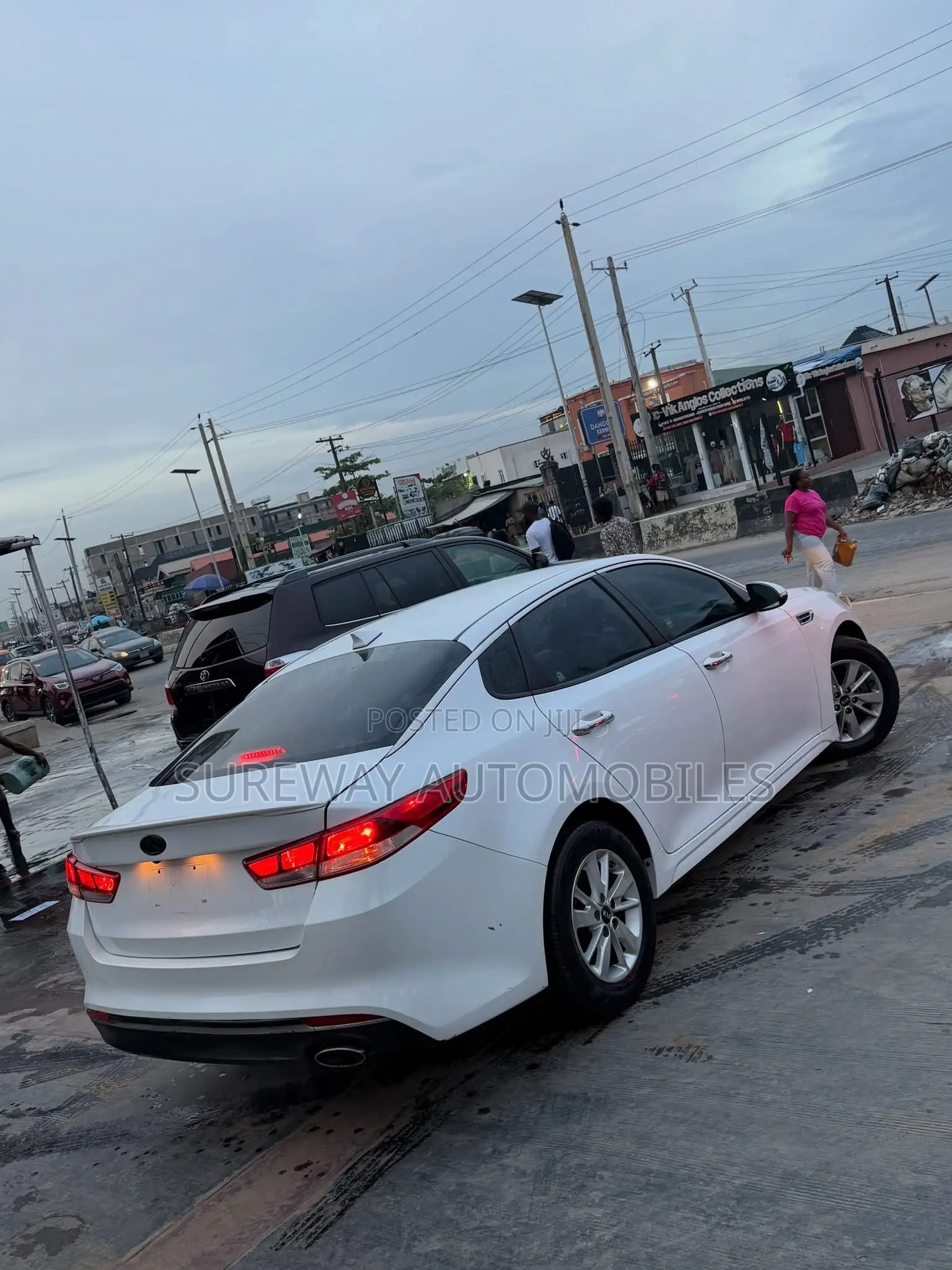 Kia Optima 2018 White