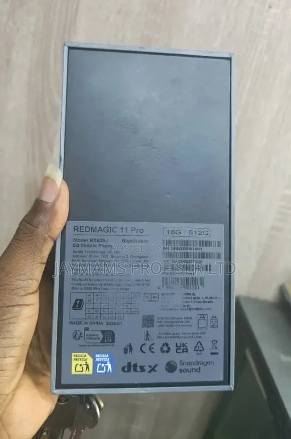 ZTE nubia RedMagic 10 Pro 512 GB Black