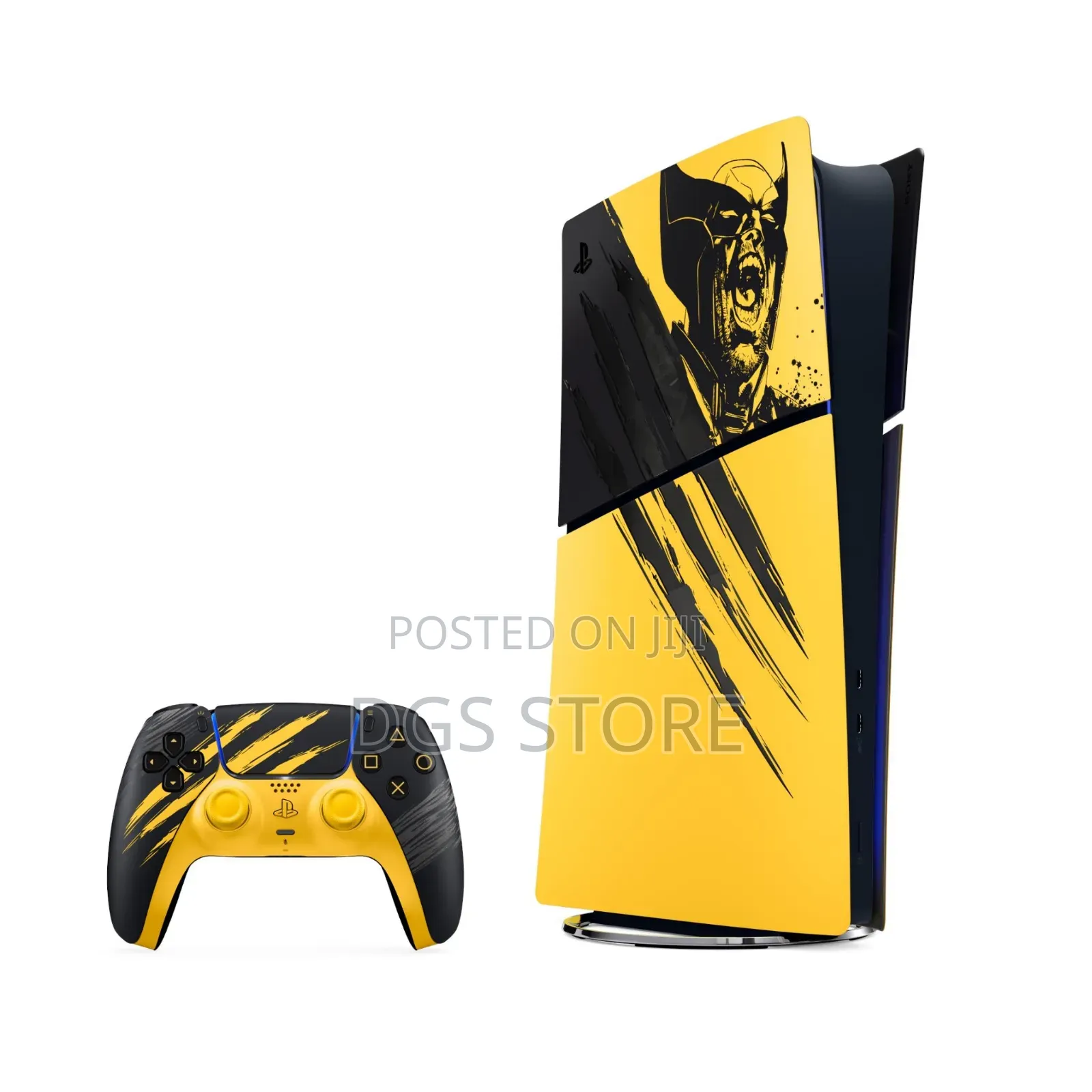 PS5 Digital Edition Marvel's Wolverine Battle Yellow Console Limited