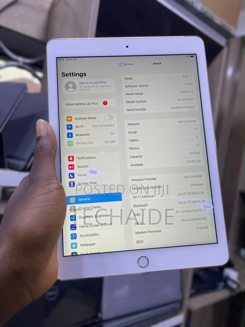 Apple iPad Air 2 128 GB White