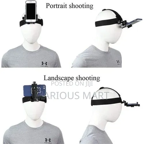 Head Bound Phone Holder