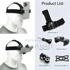 Head Bound Phone Holder
