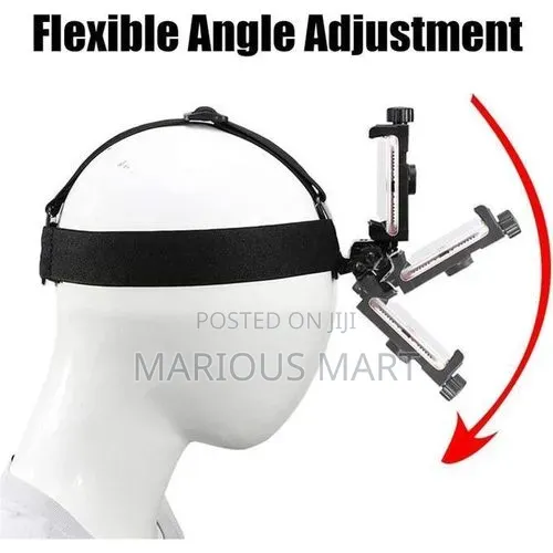 Head Bound Phone Holder
