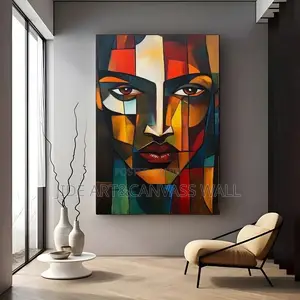 African Abstract Wall Art Decor