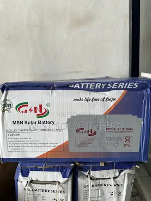 150Ah 12V MNS Solar Dry Cell Battery