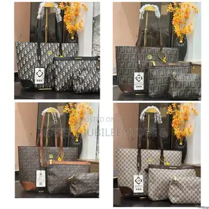 Stock 3in1 Quality Leather Bag