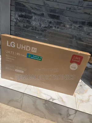 45-Inch LG UA73 Smart TV – Big Screen, Smart Experience