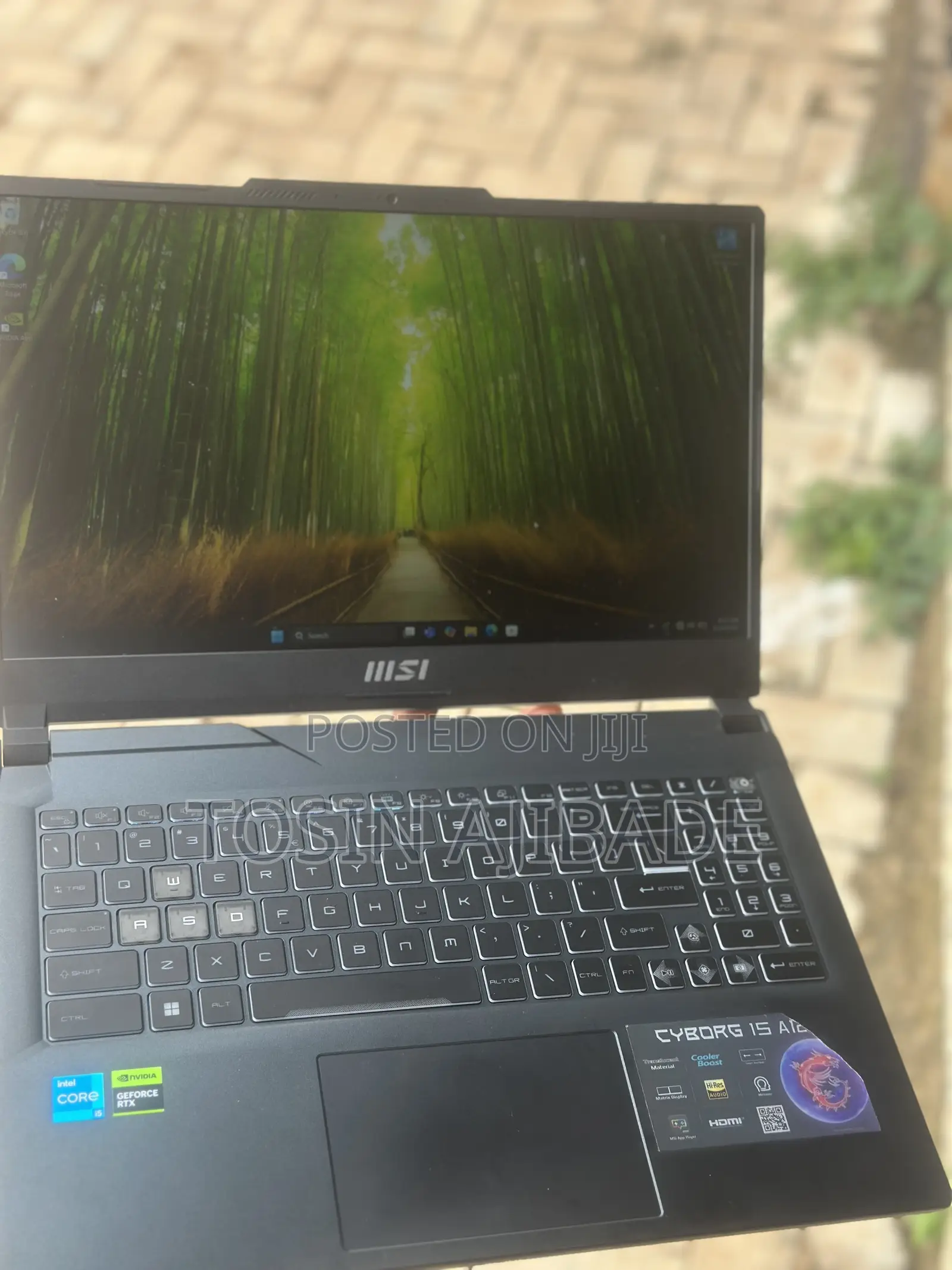 Laptop MSI Cyborg 15 16GB Intel Core i5 SSD 512GB