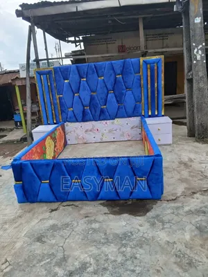 6 by 6 Padded Bed Frane