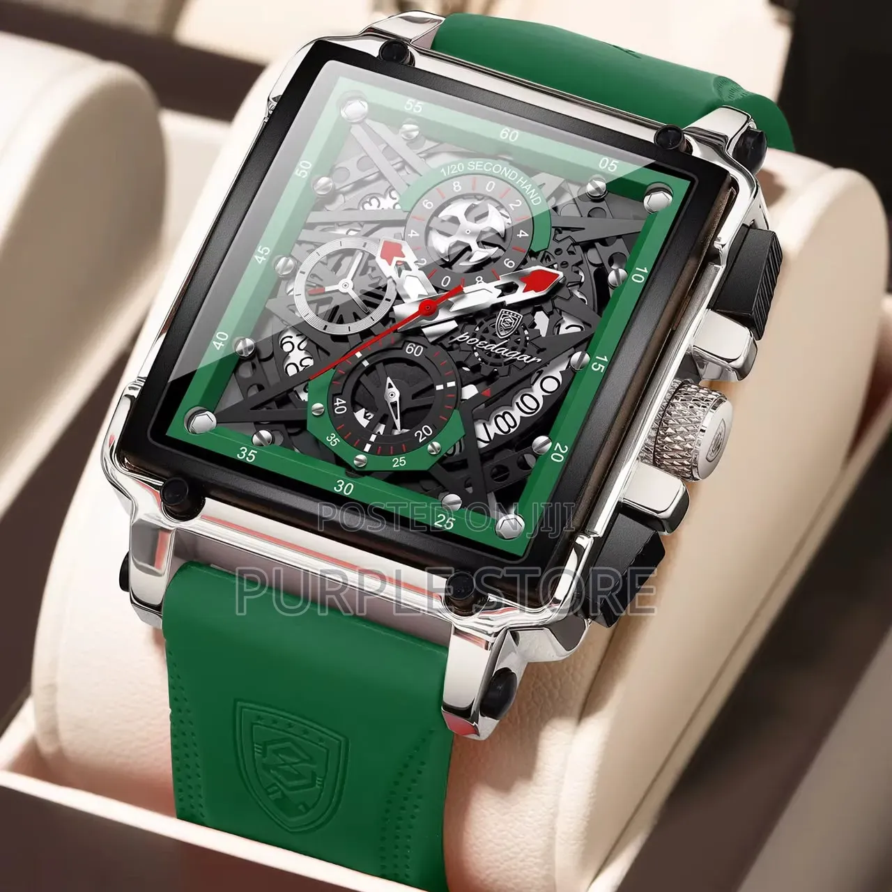Poedagar Rubber Strap--Watches--