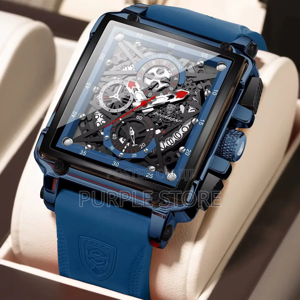 Poedagar Rubber Strap--Watches--
