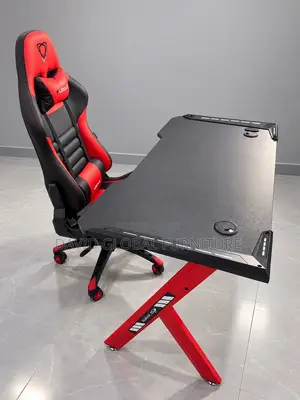 Modern Gaming Desk and Chair Set