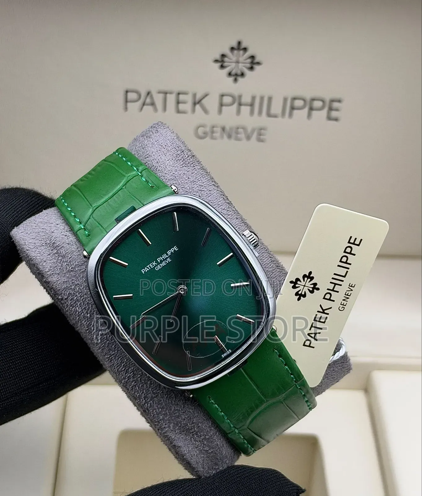 Patek Philippe Slim Quality Leather Watches