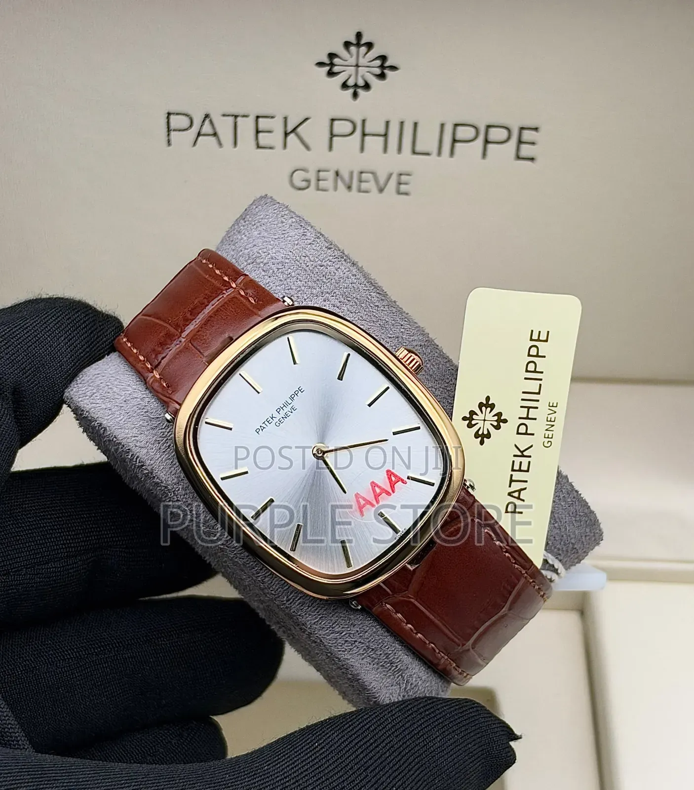 Patek Philippe Slim Quality Leather Watches
