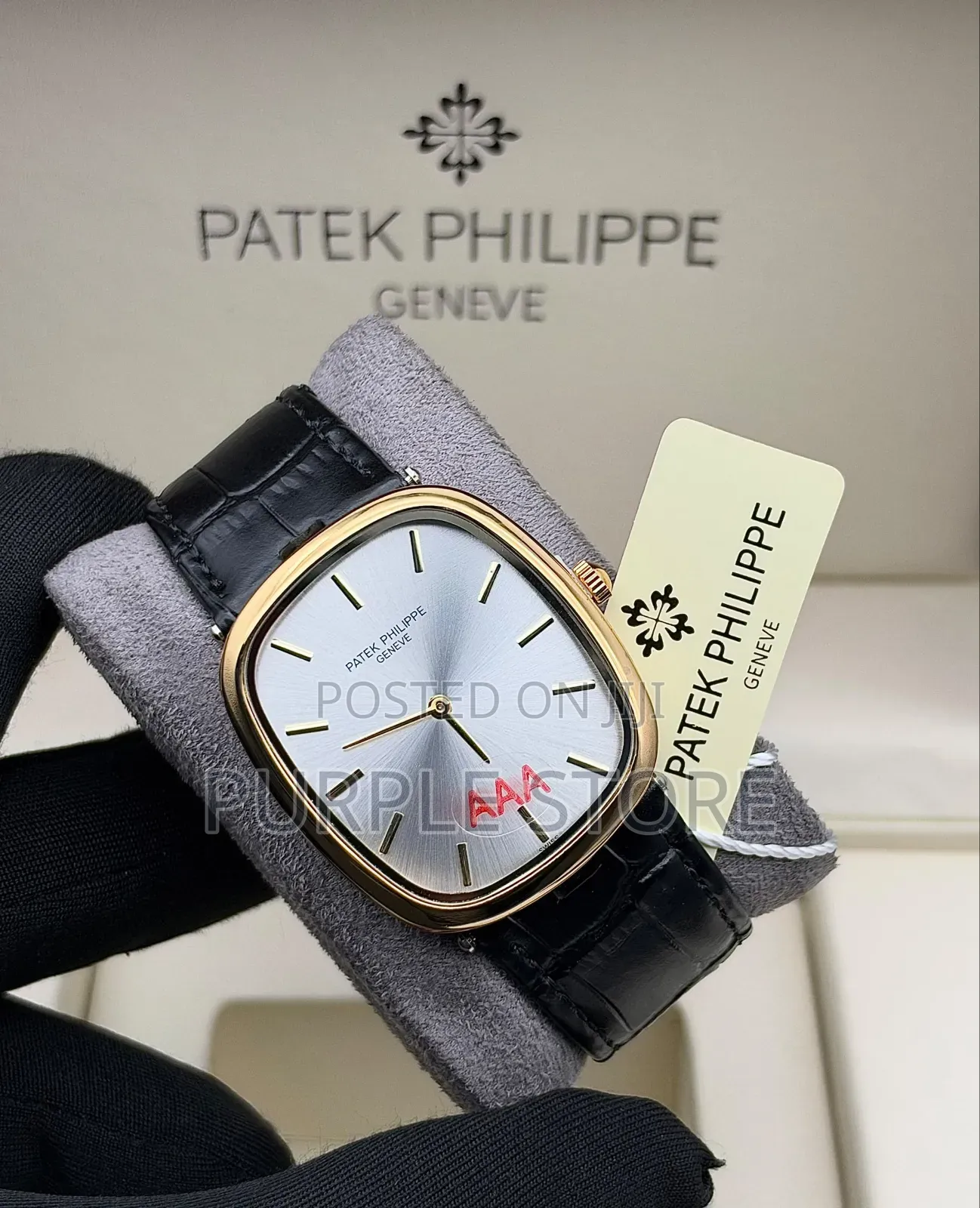 Patek Philippe Slim Quality Leather Watches