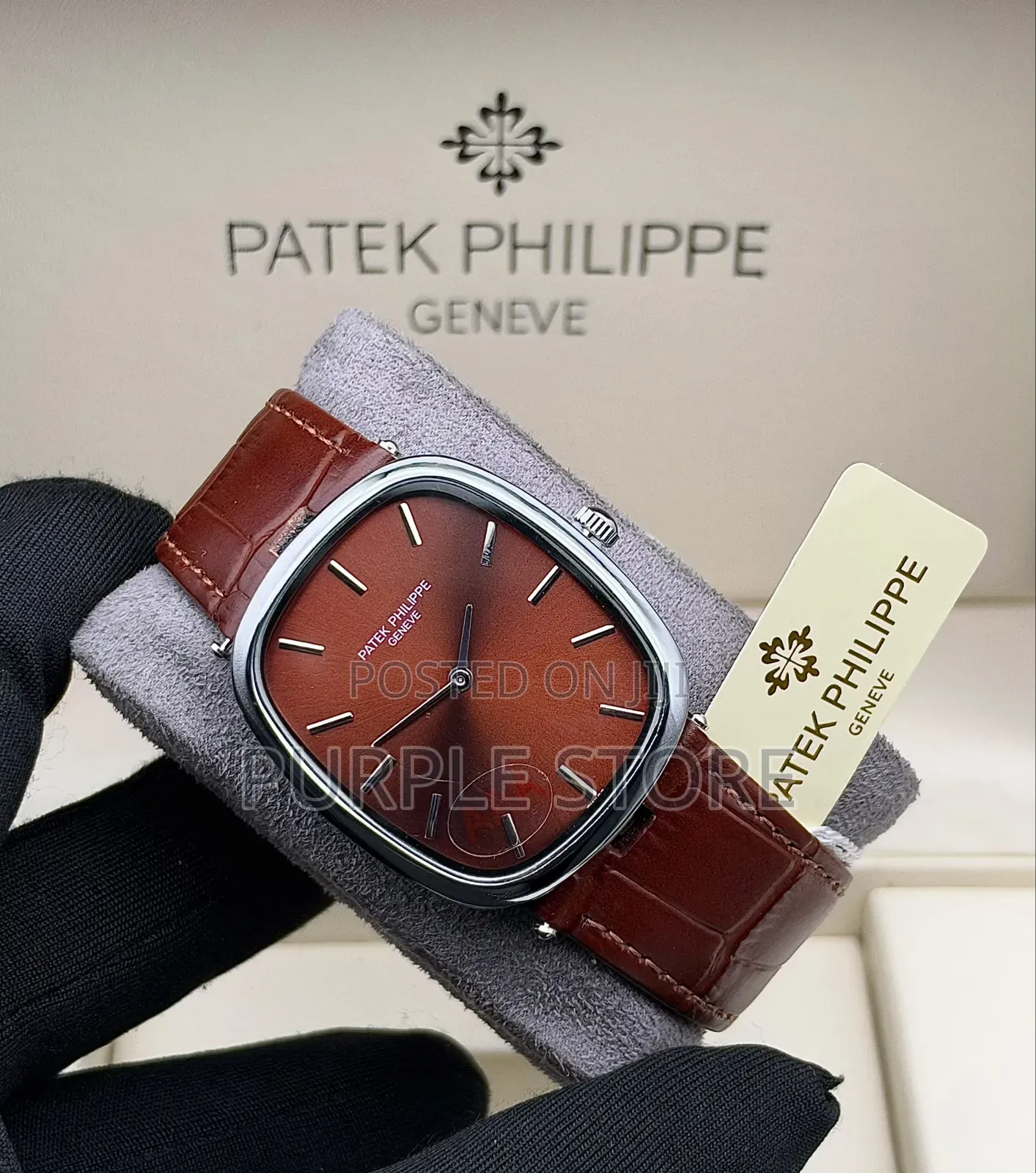 Patek Philippe Slim Quality Leather Watches