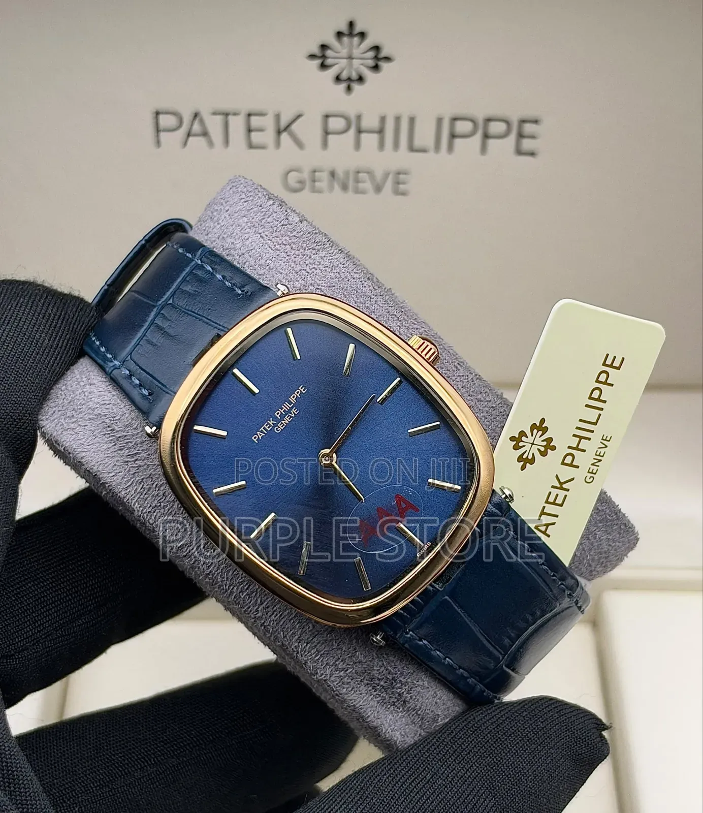 Patek Philippe Slim Quality Leather Watches