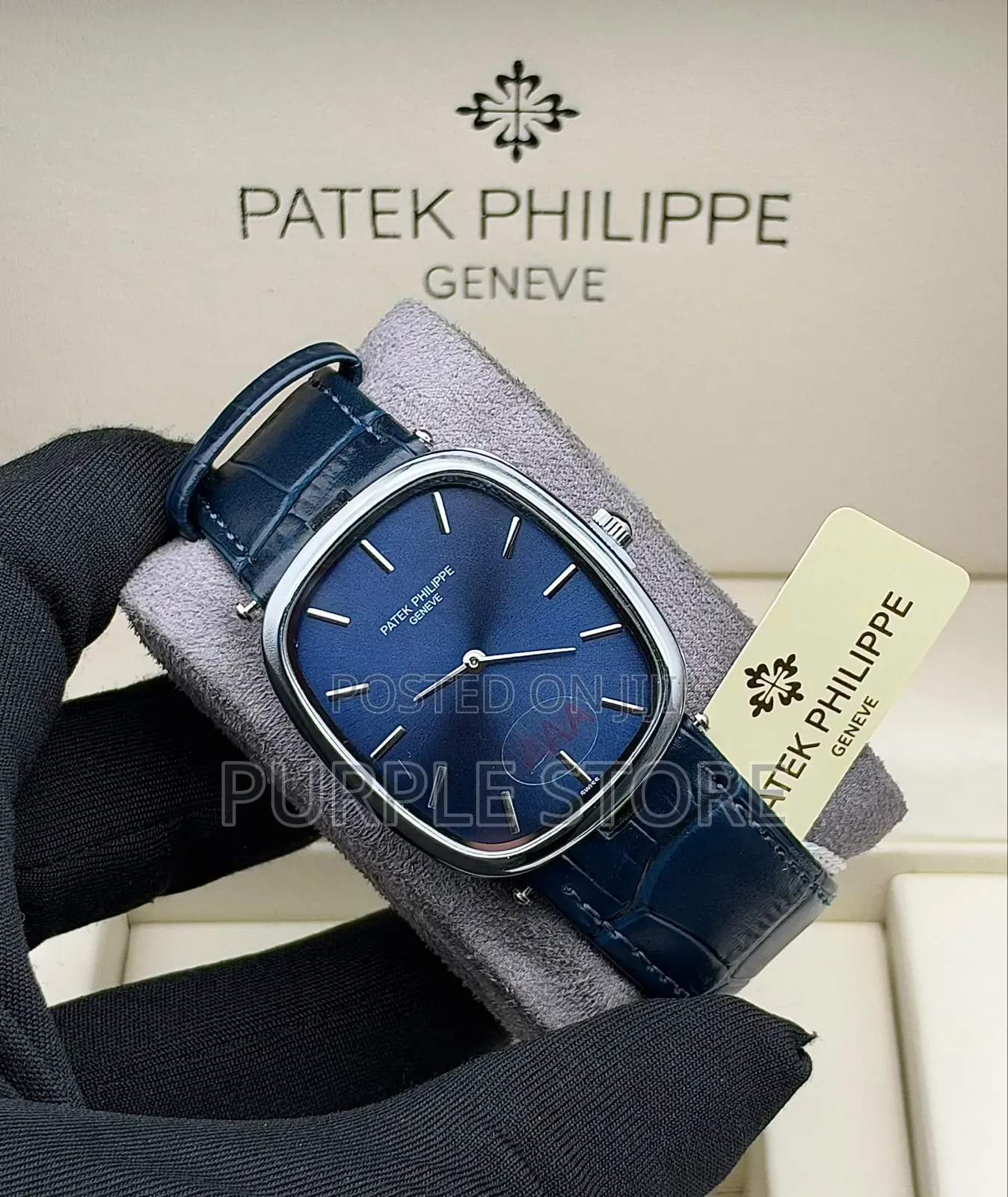 Patek Philippe Slim Quality Leather Watches