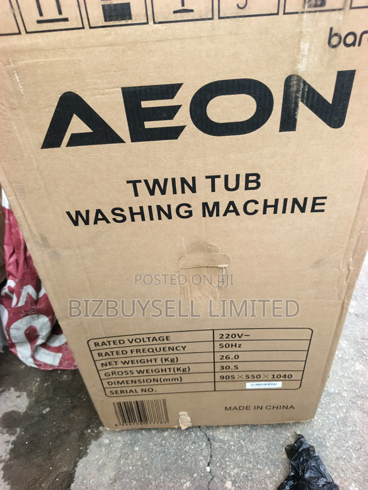 13kg AEON Twin Tub Washing Machine (Semi-Automatic)