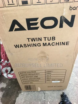 13kg AEON Twin Tub Washing Machine (Semi-Automatic)