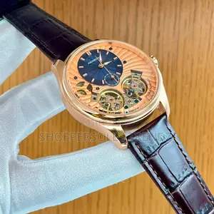 Hanboro Automatic Watch | Leather Strap & Timeless Elegance