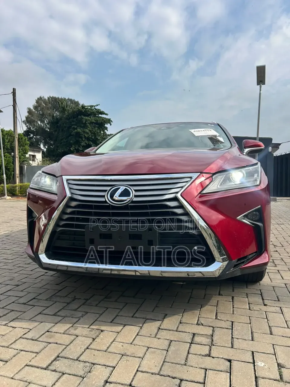 Lexus RX 2019 Red