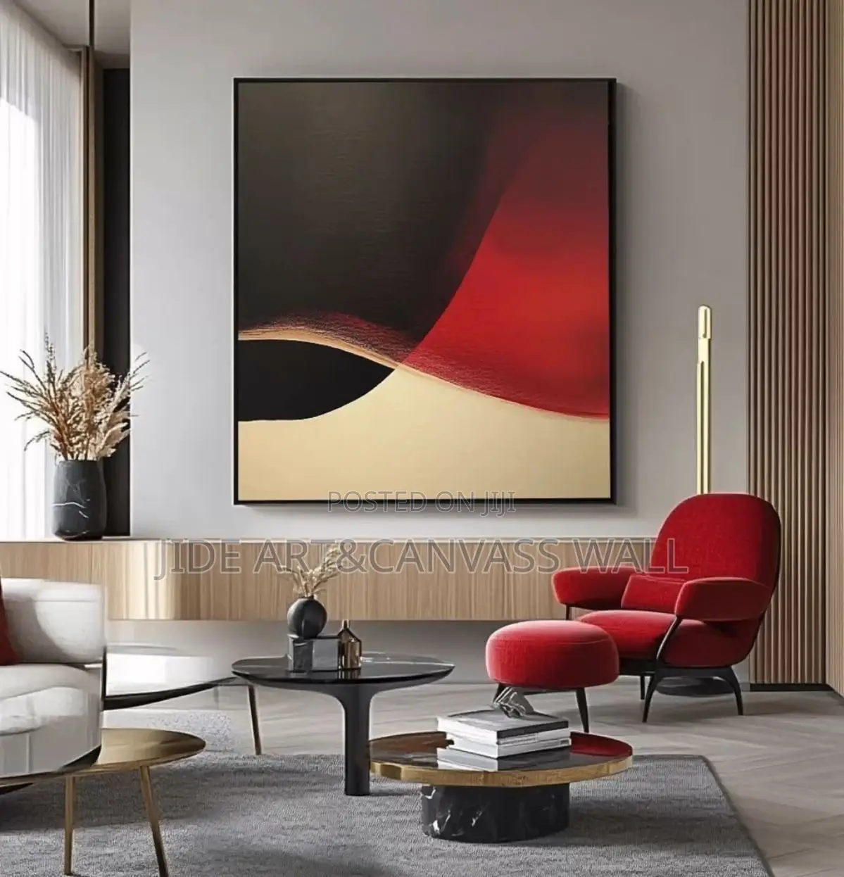 Modern Reddish Wall Art Decor Designs