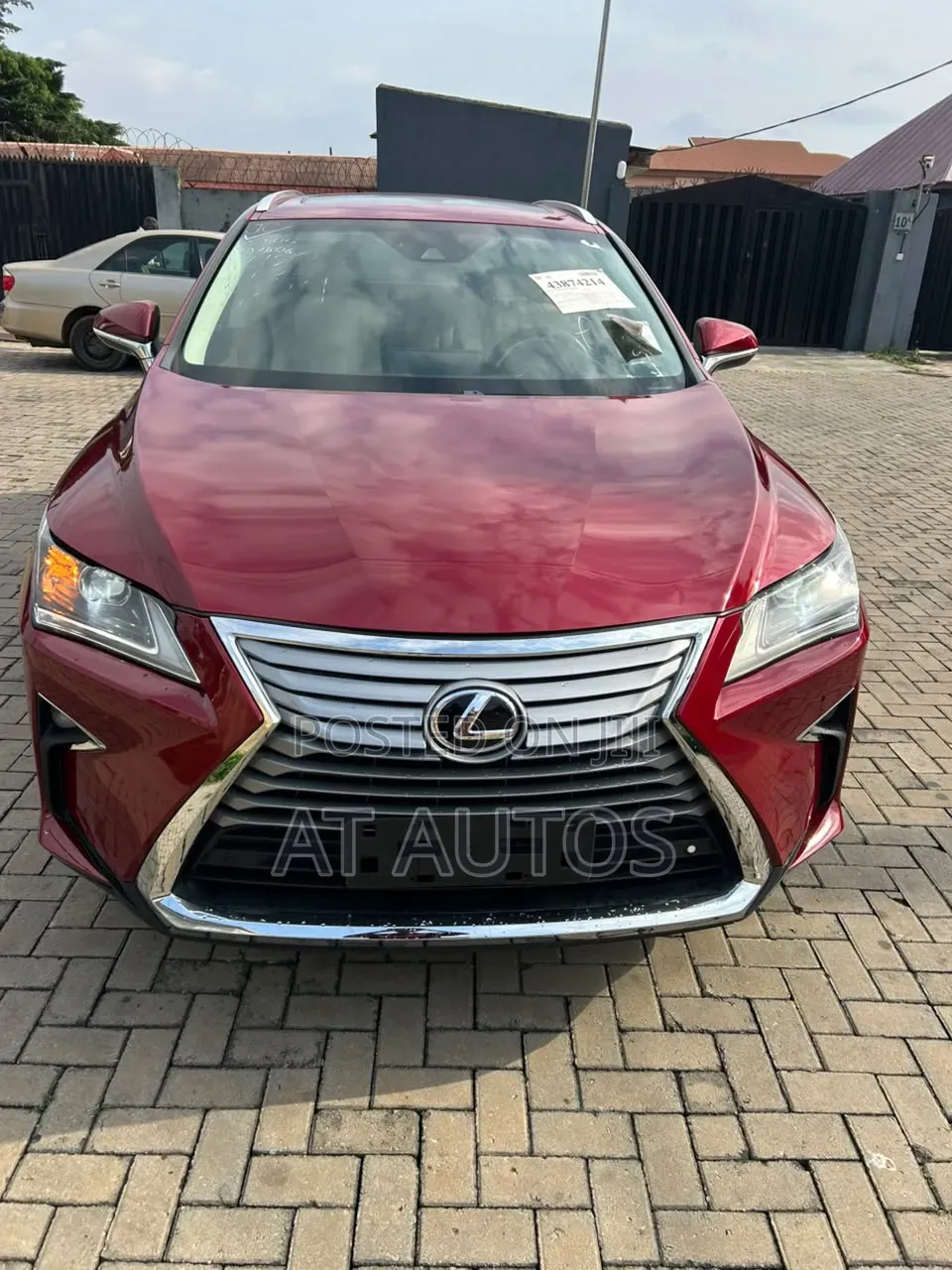 Lexus RX 2019 Red