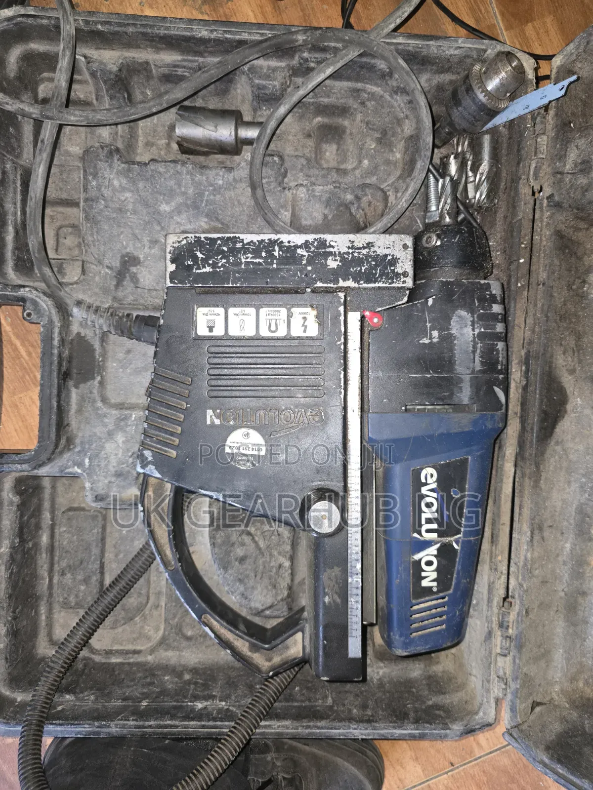 Evolution EVO42 1200W Magnetic Core Drill – Heavy Duty UK Used