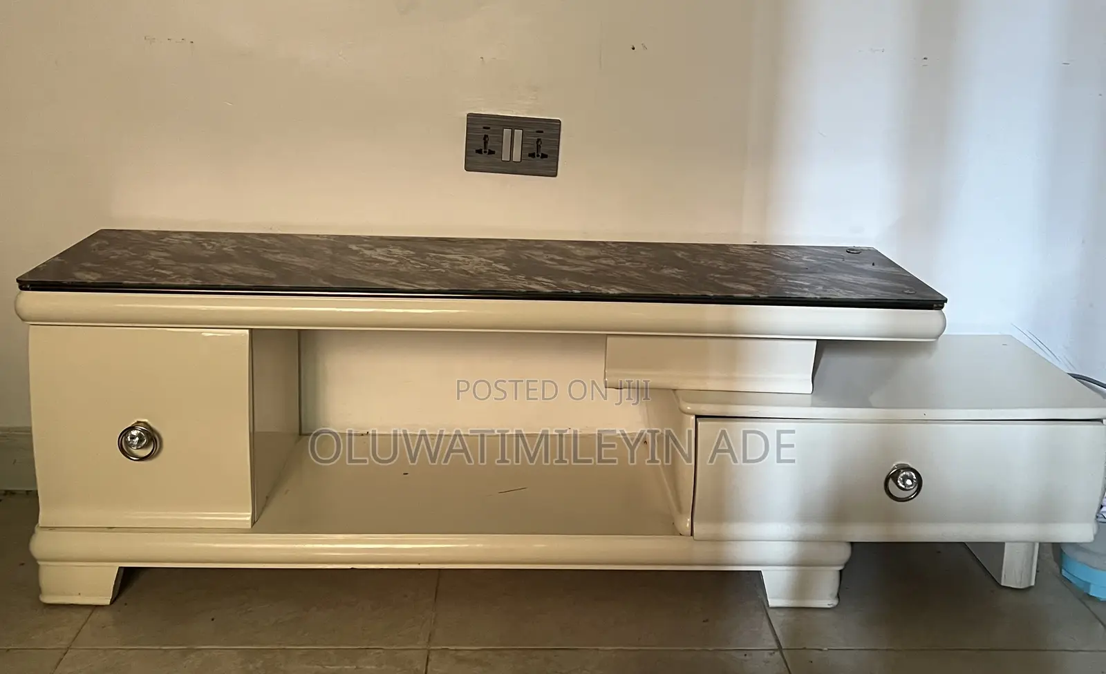 Marble TV Console