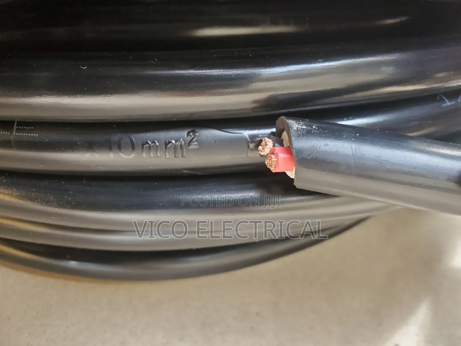 10mmx2 Flexible Cable Copper