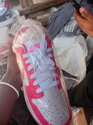 Pink Nike Dunk Low White/Pink Size 40-46 - Brand New - Lagos Island